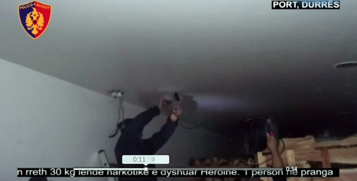 durres, gjetja e droges
