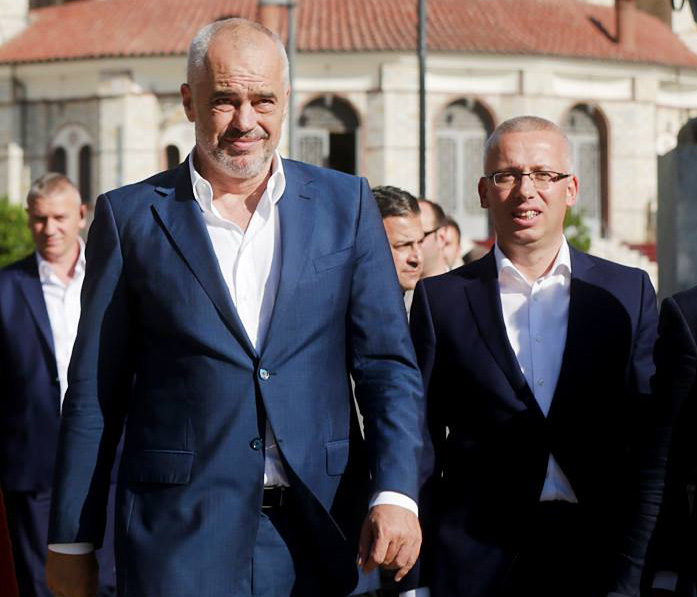 edi rama - sotiraq filo