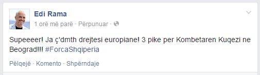 edi rama uron kombetaren