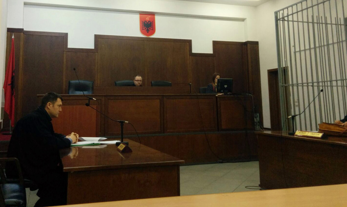 gjyqtari ilir celiku dhe prokurori ndini tavani