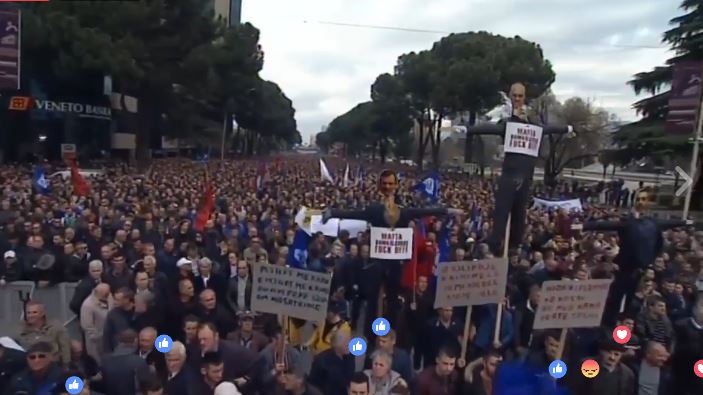 proteste parulla dordolece shkurt
