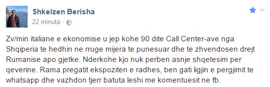 shkelzen berisha postim call