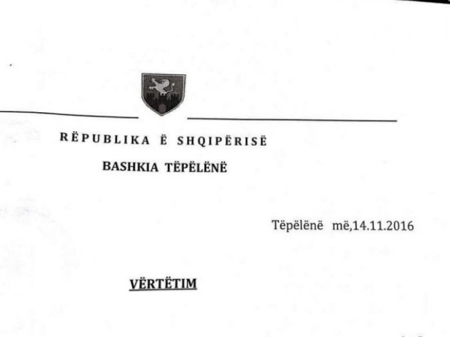 tepelena dokument
