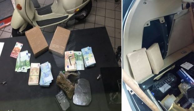 Arrestohen dy trafikantë shqiptarë teksa shkëmbenin 500 mijë euro kokainë