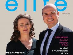 Argita dhe Abi, në kopertinën e Elite