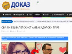 Skandali seksual, fotoja e ambasadorit maqedonas dhe diplomates shqiptare?!