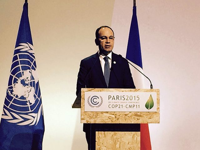 FOTO/ Presidenti Nishani mban fjalën në Takimin e Udhëheqësve Botërorë në Paris