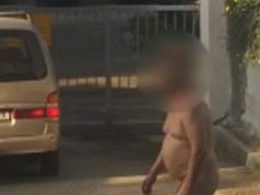 VIDEO/ Tiranë, një burrë “bën fresk” nudo në rrugë, shokohen banorët e “Freskut”