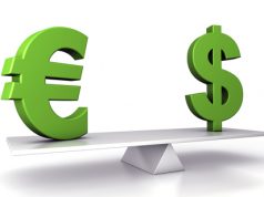 Euro pëson ulje, por rritet dollari amerikan