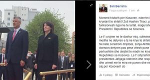 SALI BERISHA/ Suksese Hashim Thaçit, respekte Ahtifete Jahjagas