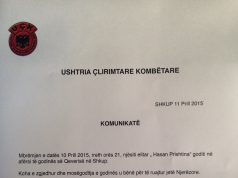 UÇK merr përsipër sulmin e Qeverisë së Maqedonisë