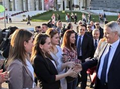 Kandidati Halim Kosova bashkëbisedon me studentët, shqetësim reforma në arsimin e lartë