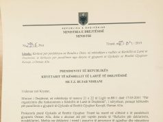 Ministri i Drejtësisë komunikon nëpërmjet “Facebook”-ut me kreun e KLD-së