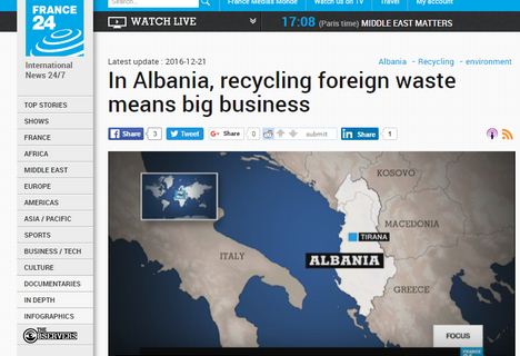 VIDEO/ Televizioni francez: Shqipëria, vendi më i korruptuar në Europë kërkon të kthehet në parajsën e plehrave