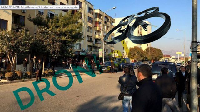 FOTO LAJM/ Edi Rama në Shkodër nën masa të larta sigurie pas deklaratave të tij për veriorët