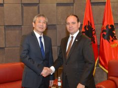 FOTO GALERI/ Ambasadori i Japonisë i paraqet Letrat Kredenciale Presidentit të Republikës, Bujar Nishani
