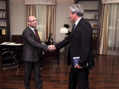 FOTO/ Dritan Demiraj takon kreun e OSBE në Shqipëri, i prezanton prioritet e ministrisë së Brendshme