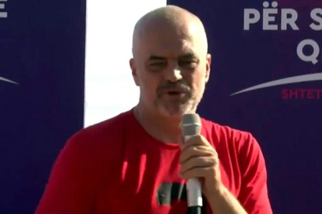 Edi rama, fushate 1 2017