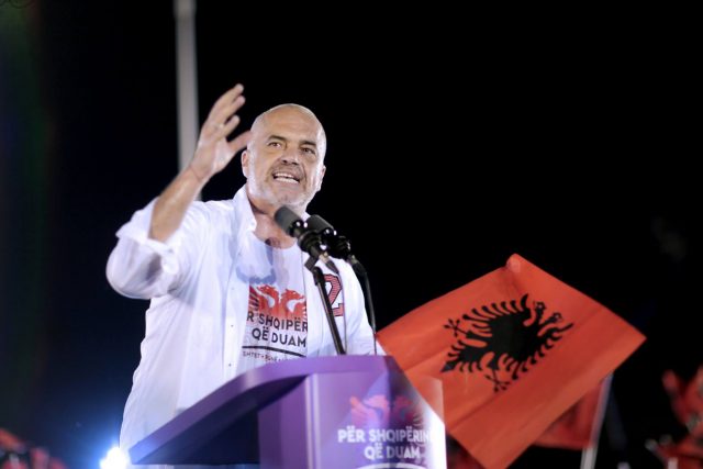 Edi rama, fushate 2 2017