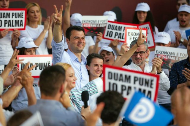 Lulzim basha, fushate elektorale 2017