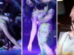 Katy Perry rrrëzohet në skenë, ja për çfarë dyshohet
