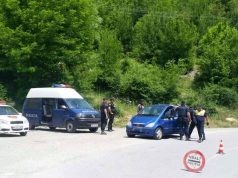 FOTO/FNSH dhe policia krehin Dibrën, aty ku u testua votimi me kanabis