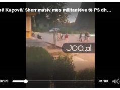 VIDEO/Përleshje masive mes mes militantëve të PS dhe LSI në Kuçovë