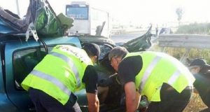 Tiranë, aksident me tre të plagosur te Fresku, njëri mbetet i bllokuar në makinë