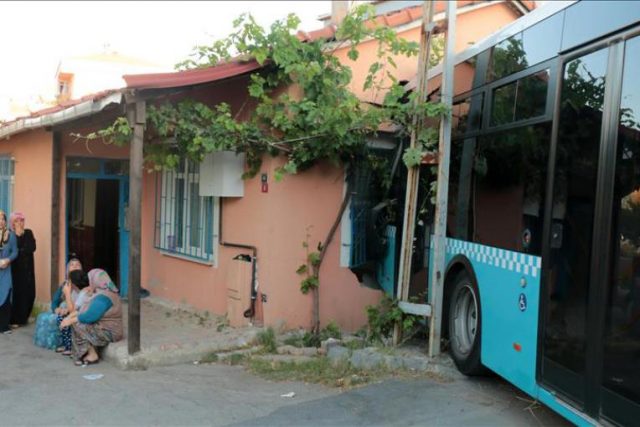 Aksident autobus, perplaset me murin