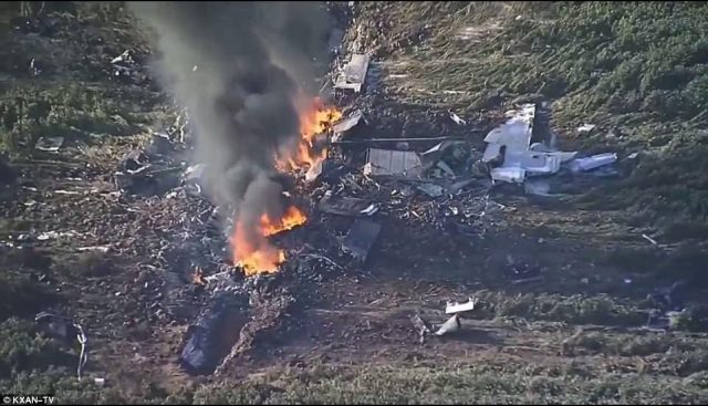 Avioni ushtarak amerikan i rrezuar