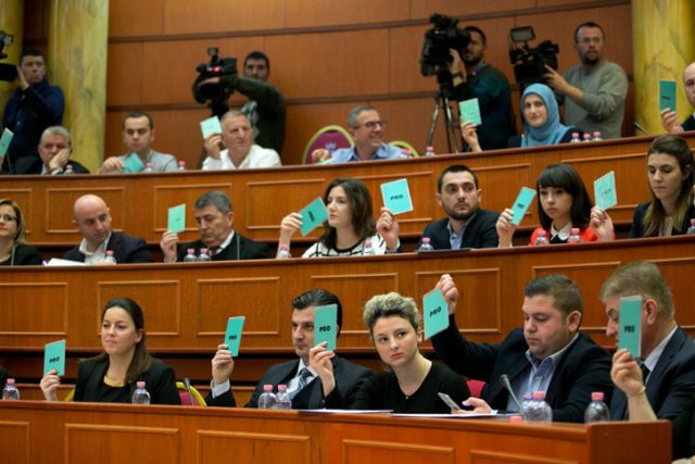 Keshilli Bashkiak voton pro