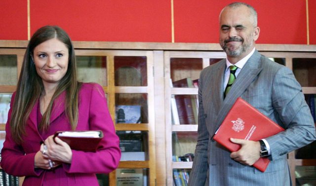 Klajda Gjosha - Edi Rama