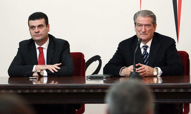 Sali Berisha - Astrit Patozi