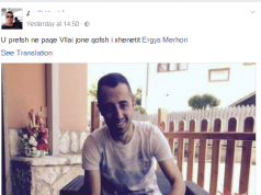 FOTO/ Ergys vdes në Itali, mesazhet e shokëve pushtojnë facebookun