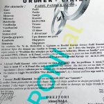 Fidel Kasemi, urdhri Lirimit