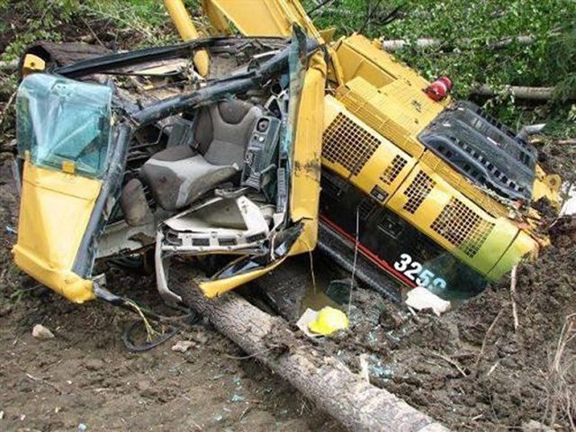 Ekskavator permbysur