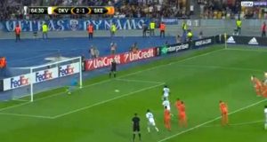 Skënderbeu nuk reziston më shumë se 45 minuta, Dinamo e Kievit përmbys rezultatin