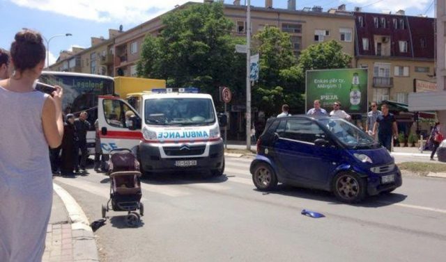 Aksident, femije karroce