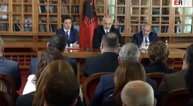 Edi Rama - Niko Peleshi - Agim Ismailaj