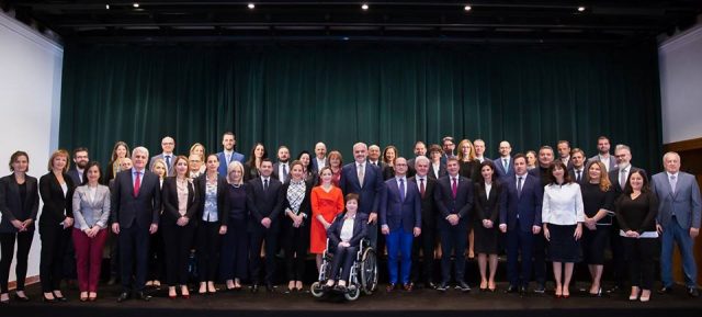 Edi rama me minsitrat dhe zevendesministrat