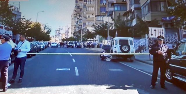 Rruge e bllokuar eksploziv