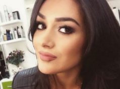 FOTO/ Klea Huta provokon, pamje nga shtrati