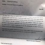 Bujar Muca, letra e doreheqjes