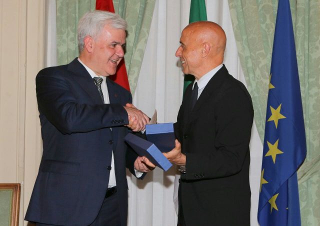 Fatmir Xhafaj - Marco Minniti