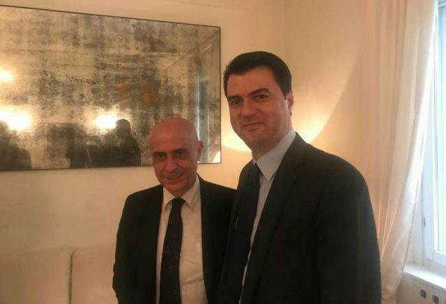 Lulzim Basha - Marco Minniti