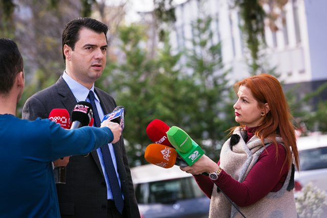 Lulzim Basha, prononcim media