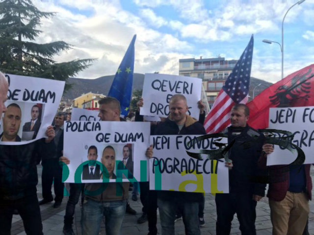 Pogradec, proteste