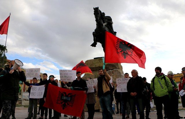 protesta per valbonen