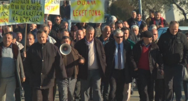 proteste naftetaret ballsh