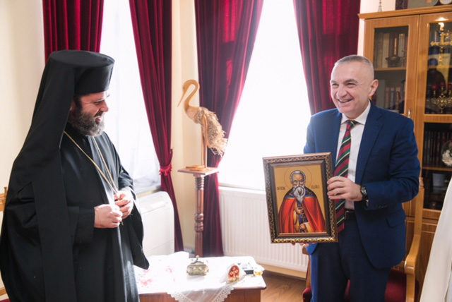 Ilir Meta, ortodoks Korce6